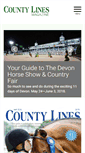 Mobile Screenshot of countylinesmagazine.com